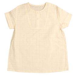 Plaid Shirt With V Placket