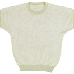 Pique Texture Boxy Ss