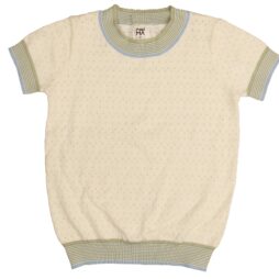 Textured Dots Multicolor Trims Ss