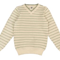 Striped Ls Knit