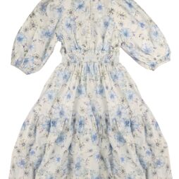 Large Floral Print Dress