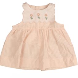 Scallop Bib Baby Jumper