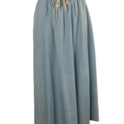 SKIRT WITH PRINT BELT