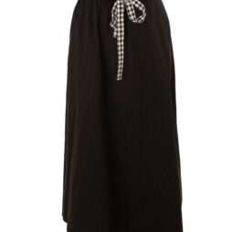 SKIRT WITH PRINT BELT