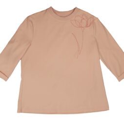 TSHIRT WITH LARGE FLOWER