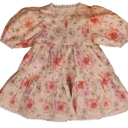 Floral Dress With Front Placket