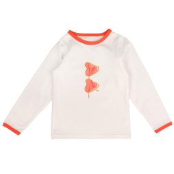 PRITED GIRLS LS TSHIRT