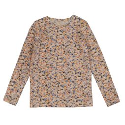 PATTERNED GIRLS  LS TSHIRT